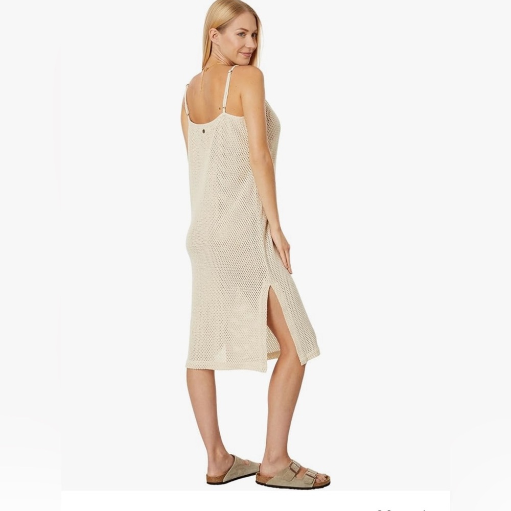 Rip Curl Rio Crochet Cover-Up - Medium - Cream